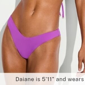 Victoria Secret's Wavy Zebra Essential Braziliqn Bikini Bottom